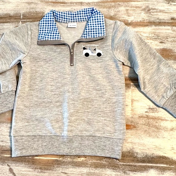 Boys Golf 3/4 Zip Pullover - Picture 8 of 8